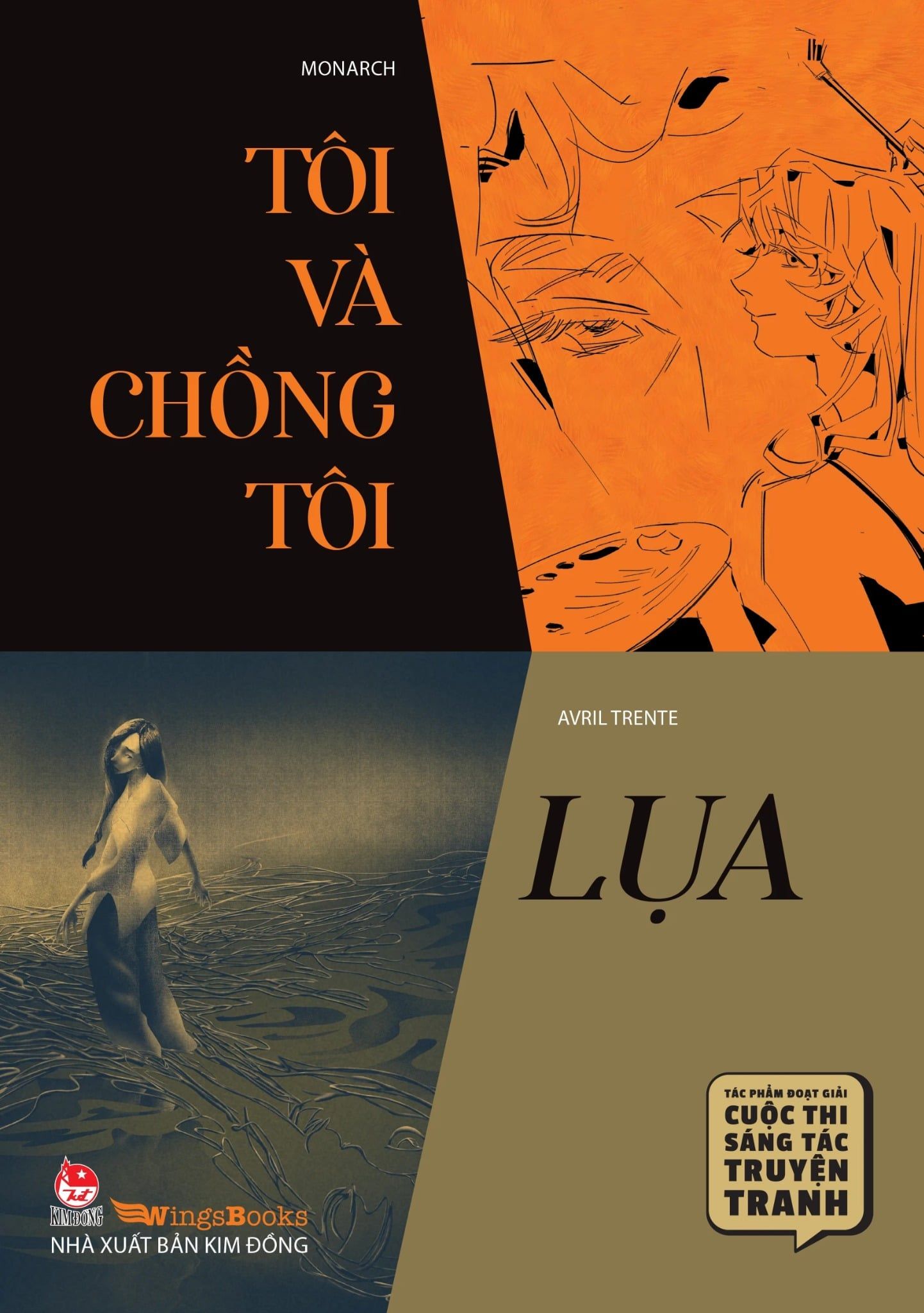 Tôi Và Chồng Tôi Và Lụa - Monarch, Avril Trente - Tác Phẩm Đoạt Giải Cuộc Thi Sáng Tác Truyện Tranh 