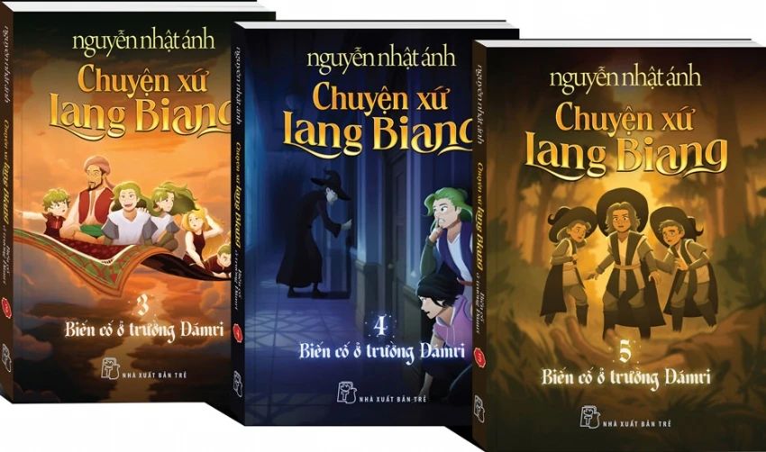  Bộ Sách Chuyện Xứ Lang Biang - Phần 2 - Biến Cố Ở Trường Đămrii - Khổ Bỏ Túi (Bộ 3 Cuốn) 