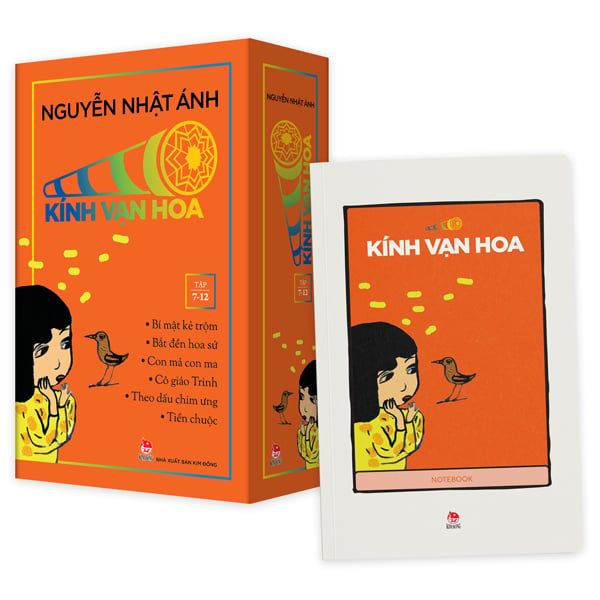  Boxset Kính Vạn Hoa - Bộ Kỉ Niệm 30 Năm: Tập 7 - 12 (Hộp 6 Tập) - Tặng Kèm Sổ Tay Kính Vạn Hoa 