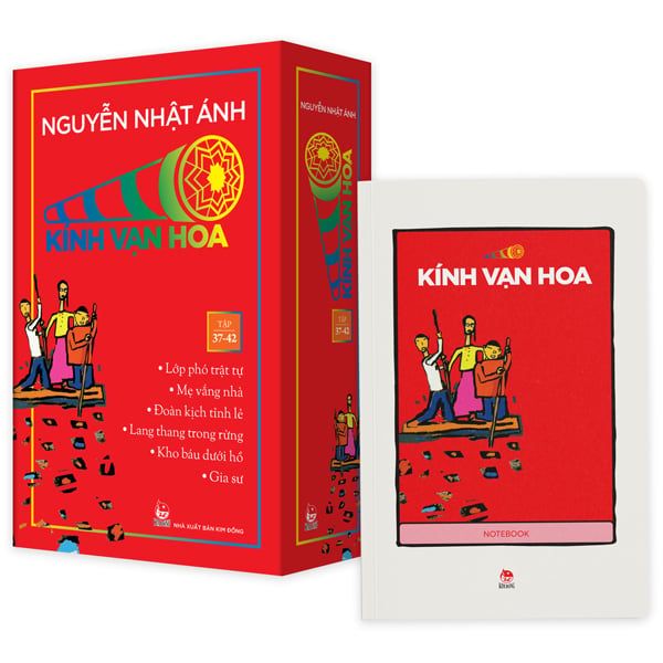  Boxset Kính Vạn Hoa - Bộ Kỉ Niệm 30 Năm: Tập 37 - 42 (Hộp 6 Tập) - Tặng Kèm Sổ Tay Kính Vạn Hoa 