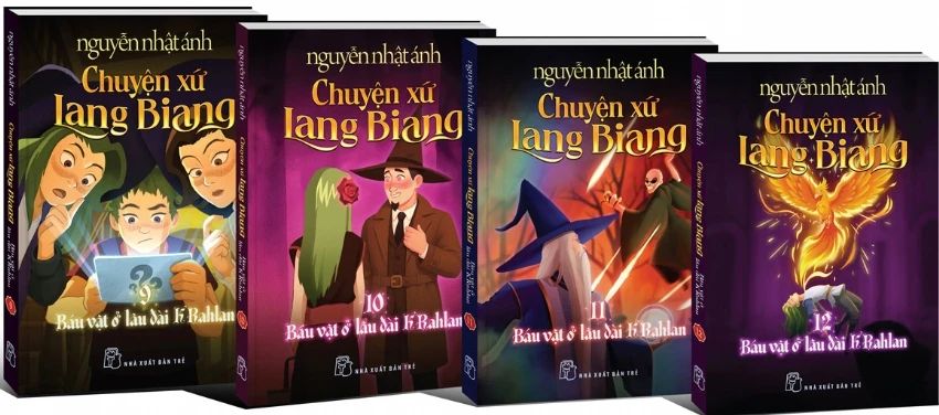  Bộ Sách Chuyện Xứ Lang Biang - Phần 4 - Báu Vật Ở Lâu Đài K'Rahlan - Khổ Bỏ Túi (Bộ 4 Cuốn) 