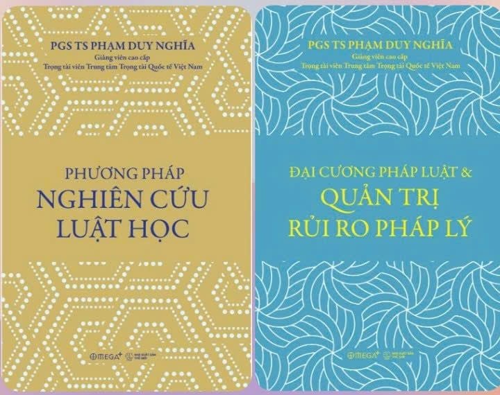  Combo Sách: Phương Pháp Nghiên Cứu Luật Học + Đại Cương Pháp Luật & Quản Trị Rủi Ro Pháp Lý - PGS. TS. Phạm Duy Nghĩa 