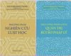  Combo Sách: Phương Pháp Nghiên Cứu Luật Học + Đại Cương Pháp Luật & Quản Trị Rủi Ro Pháp Lý - PGS. TS. Phạm Duy Nghĩa 