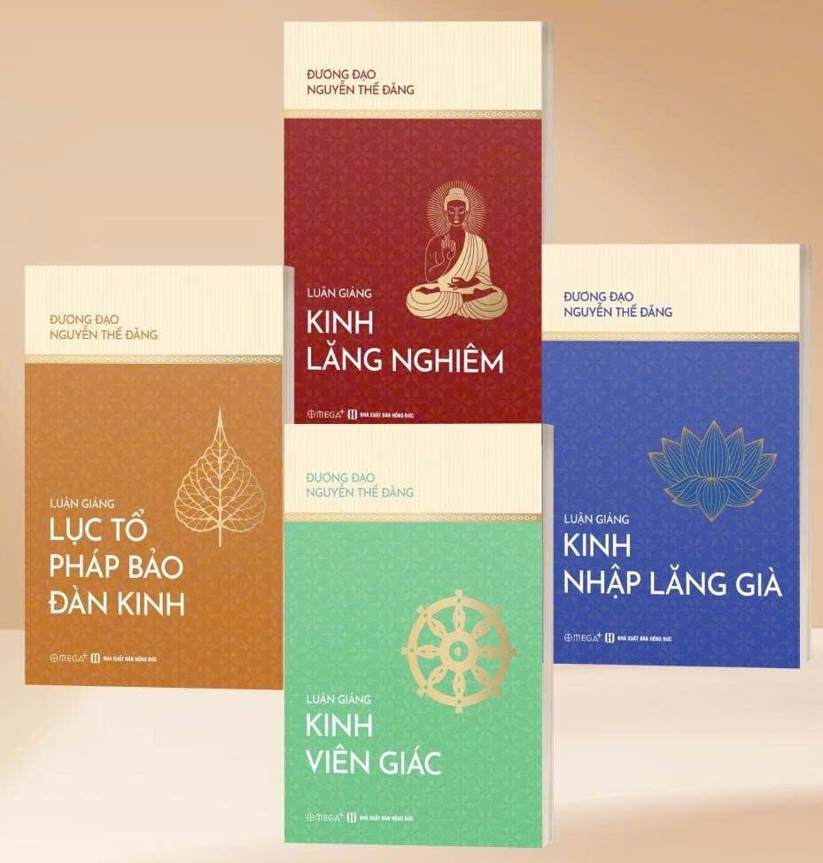  Combo: Luận Giảng Lục Tổ Pháp Bảo Đàn Kinh + Luận Giảng Kinh Viên Giác + Luận Giảng Kinh Lăng Nghiêm + Luận Giảng Kinh Nhập Lăng Già 