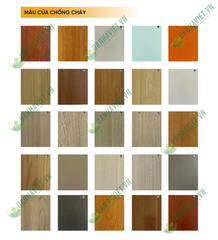 Cửa gỗ Chống Cháy UD.CC-02
