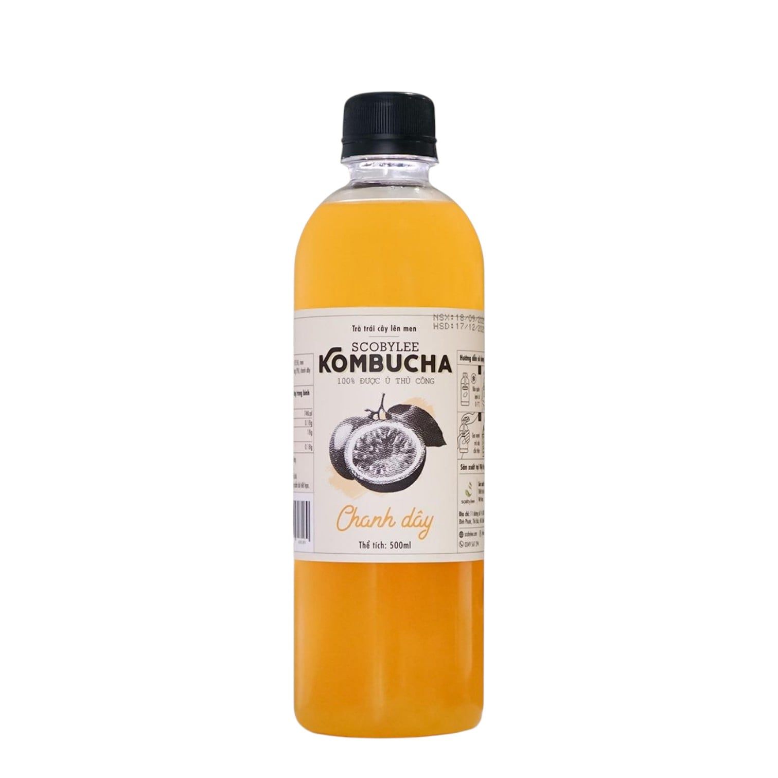 [B] Kombucha Chanh Dây 500ML