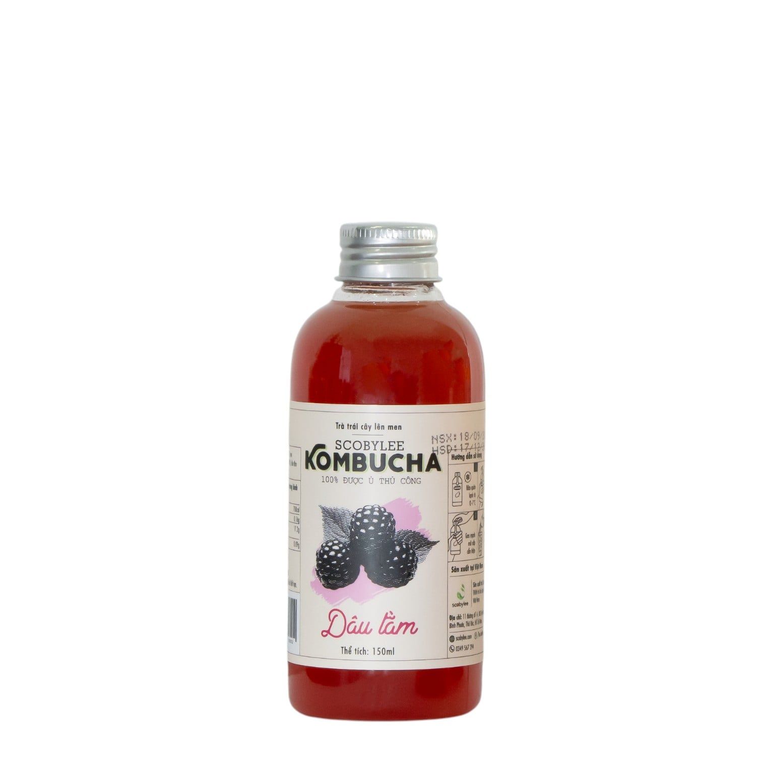 [B] Kombucha Dâu Tằm 150ML