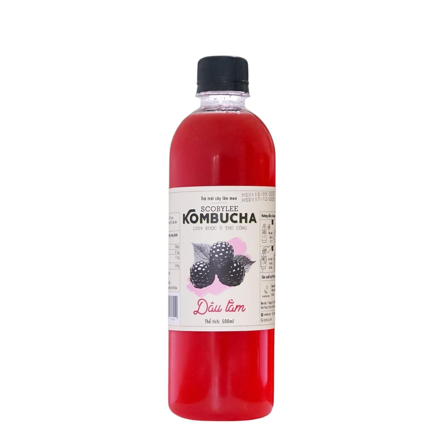 [B] Kombucha Dâu Tằm 500ML