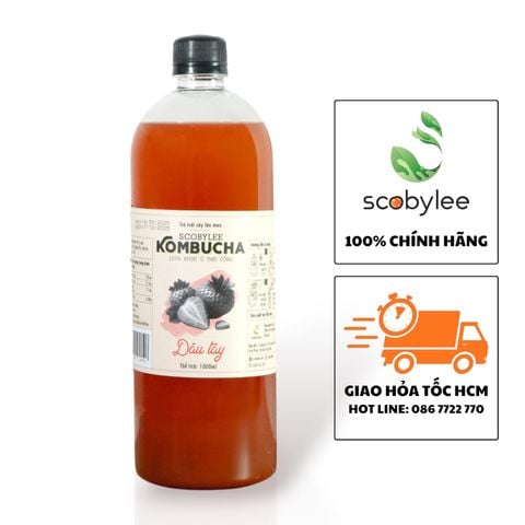  [B] Kombucha Dâu Tây 1000ML 