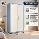 Tủ 2 cánh trơn