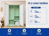 Tủ 2 cánh thường