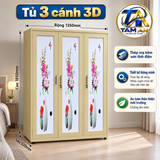 Tủ 3 cánh 3D