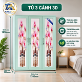 Tủ 3 cánh 3D