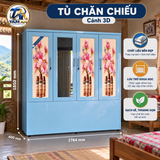 Tủ chăn chiếu cánh 3D