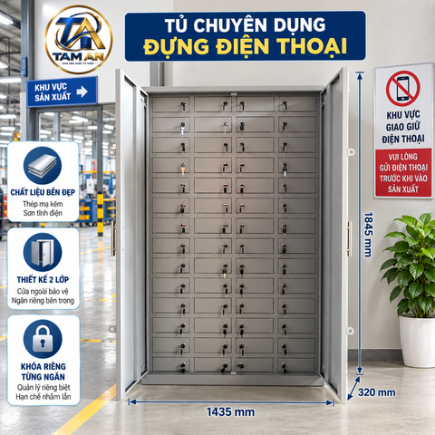Tủ chuyên dụng đựng điện thoại