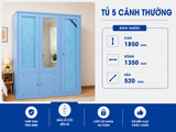 Tủ 5 cánh thường