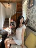  Lindsey Pink Top (áo thun chấm bi hồng ) 