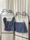  Iris Blue skirt 