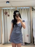  Iris Blue skirt 