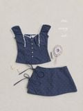  Iris Blue Top 