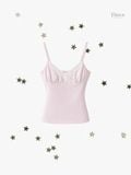  New Pink Polkadot Cami Top 