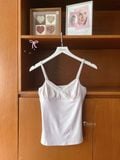  New Pink Polkadot Cami Top 