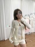  Cream Cardigan 