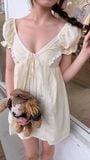  Elorina Cream Dress 