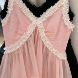  Ariel Cami Black & Pink 