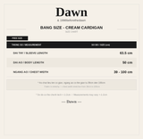  Cream Cardigan 