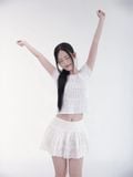  Lindsey Black Top (áo thun chấm bi đen ) 