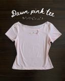  Dawn pink tee shirt 