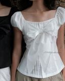  Bow White Top 