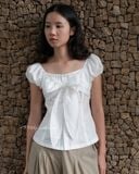  Bow White Top 