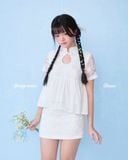  Adora Skirt ( chân váy ren hoa ) 