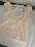 Cynthia Cream Top 