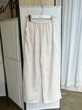  Cecily Pink Linen Pant 