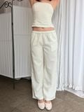  Cecily Mint Linen Pant 