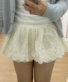  Chloe Cream Skirt ( Chân Váy Kem Bí ) 