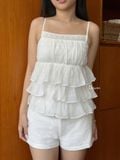  Creamie White  Cami Top 