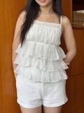  Creamie White  Cami Top 