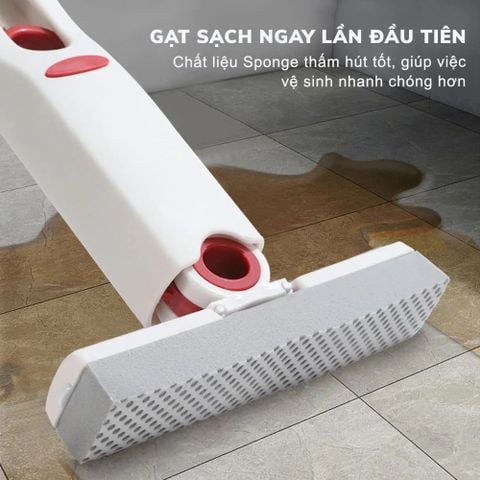 Cây Lau Bếp Tự Vắt Mini – Đầu Lau Thông Minh, Nhỏ Gọn, Tiện Lợi Vệ Sinh Nhà Bếp.