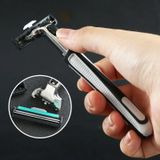 Dao Cạo Râu Kèm 36 Lưỡi Dao Kép Thay Thế Tiện Dụng và Tiết Kiệm.