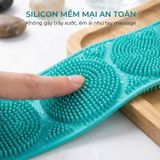 Dây Tắm Chà Lưng Massage 2 Mặt Chất Liệu Silicon Cao Cấp, Kì Lưng - Tẩy Tế Bào Chết Tiện Dụng.