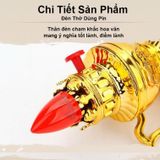Đèn Thờ Vĩnh Cửu Trang Trí Bàn Thờ Gia Tiên - Thần Tài Thổ Địa, An Toàn Chống Cháy Nổ.
