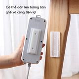 Miếng Dán Tháp Lắp Đa Năng Treo Điều Khiển Tivi, Modem Wifi, Ổ Cắm Điện Tiện Lợi.