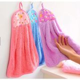 Combo 5 Khăn Lau Tay Nhà Bếp Chất Liệu Cotton Thấm Hút Tốt - Có Quai Treo Tiện Lợi.