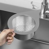 Khay Lọc Rác Bồn Rửa Chén Bát Hình Thiên Nga Inox 304 Treo Vòi Nước Đa Năng Chống Tắc Nghẽn.