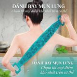 Dây Tắm Chà Lưng Massage 2 Mặt Chất Liệu Silicon Cao Cấp, Kì Lưng - Tẩy Tế Bào Chết Tiện Dụng.