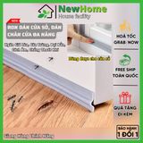 Ron Dán Cửa Sổ, Dán Chân Cửa Ngăn Gió Lùa, Côn Trùng, Bụi Bẩn, Cách Âm, Chống Thoát Khí Điều Hoà.